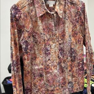Christopher & Banks Multicolor Floral Jacket